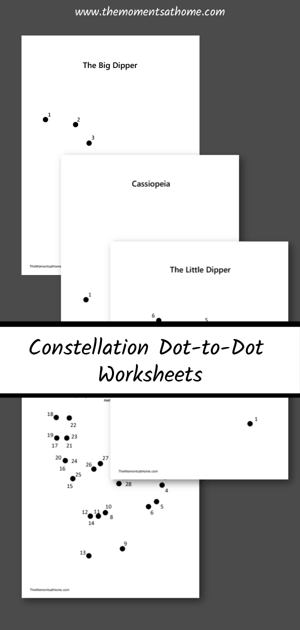 dot to dot printables constellations for kids the moments at home