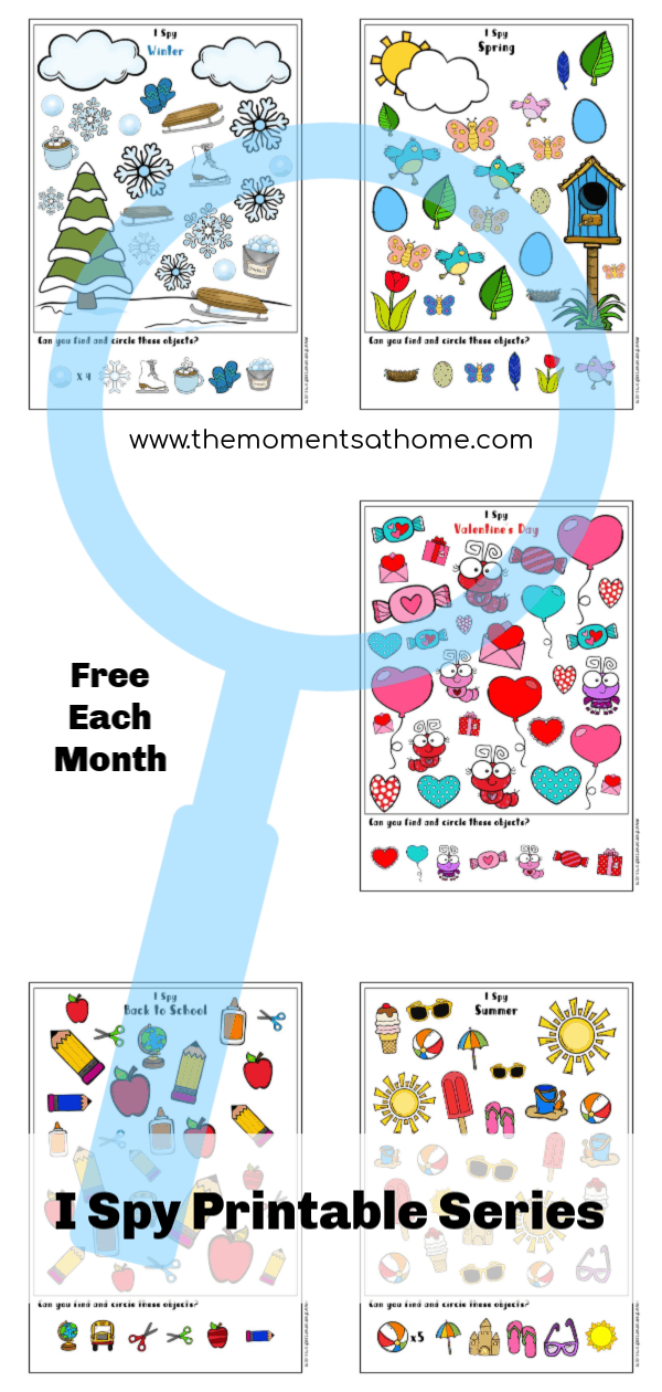 I Spy Printable Worksheet Collection - The Periods at House photograph about I Spy Printable Worksheets known as I Spy Printable Worksheet Collection - The Times at Household