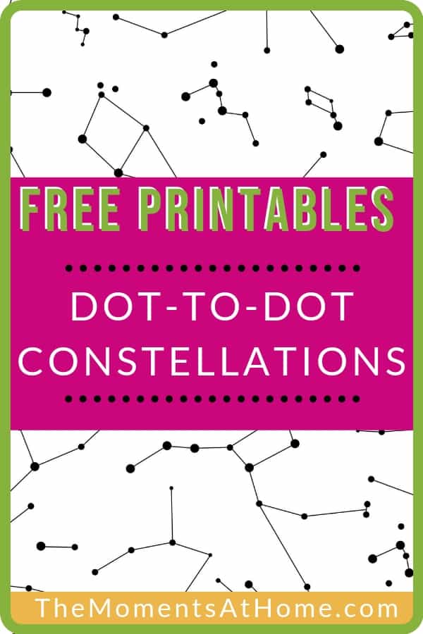 dot to dot printables constellations for kids the